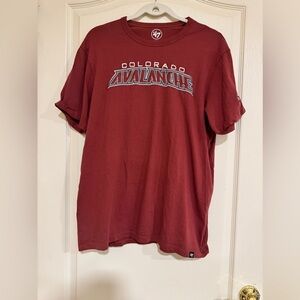 47 Men's Red Colorado Avalanche T-Shirt​​​​